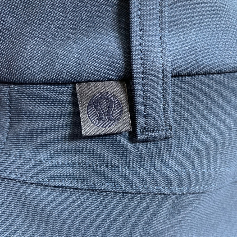 Lululemon ABC Pant Classic Mens 33x30 True Navy Warpstreme Performance 5-Pocket - Picture 8 of 10